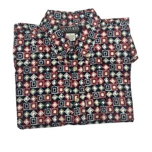 Vintage Textures mens shirt